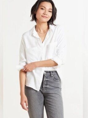 Cloth & Stone White Button Down Size XS RN 132734